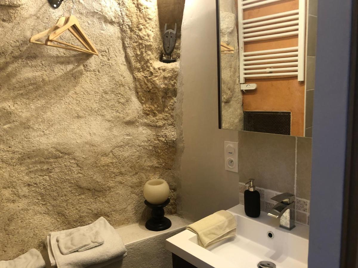 Apartament Troglodyte Loft 2 Thoré-la-Rochette Zewnętrze zdjęcie