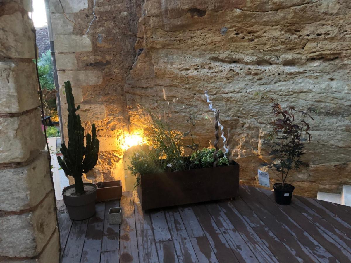 Apartament Troglodyte Loft 2 Thoré-la-Rochette Zewnętrze zdjęcie