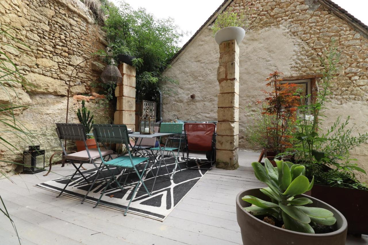 Apartament Troglodyte Loft 2 Thoré-la-Rochette Zewnętrze zdjęcie